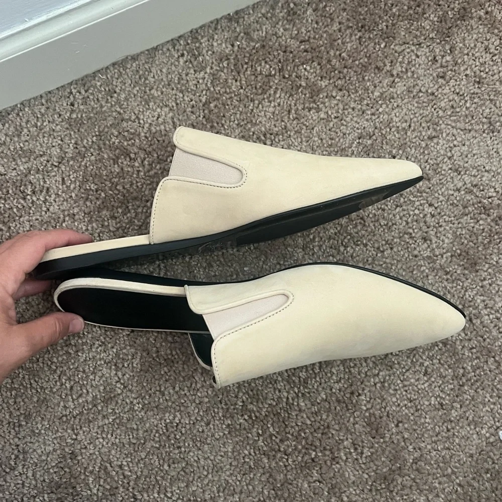 Jenni Kayne Cream Women's Mules - Picture 5 of 14
